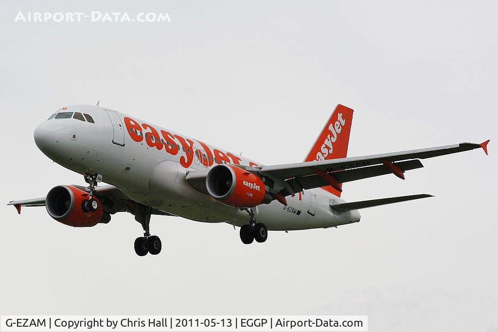 G-EZAM, 2003 Airbus A319-111 C/N 2037, easyJet