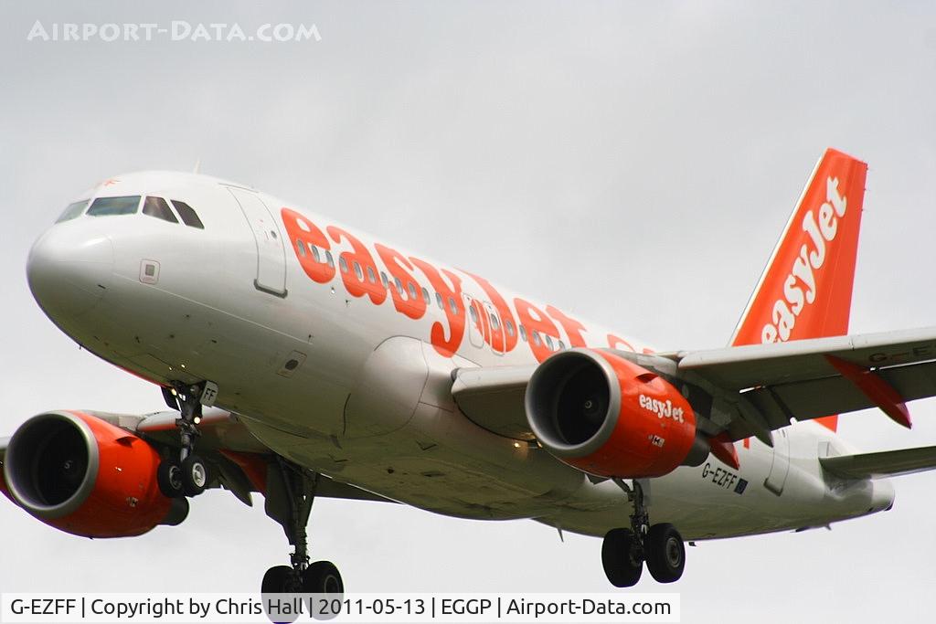 G-EZFF, 2009 Airbus A319-111 C/N 3844, easyJet