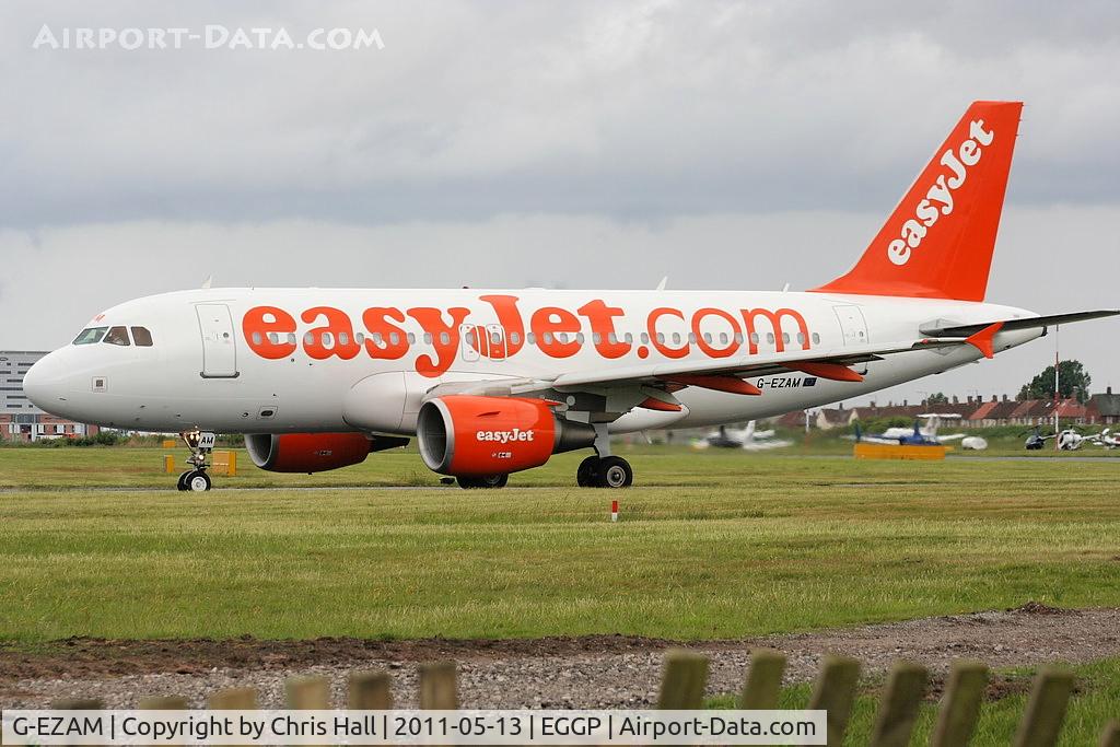 G-EZAM, 2003 Airbus A319-111 C/N 2037, easyJet