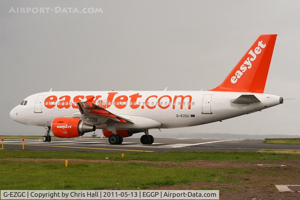G-EZGC, 2010 Airbus A319-111 C/N 4444, easyJet