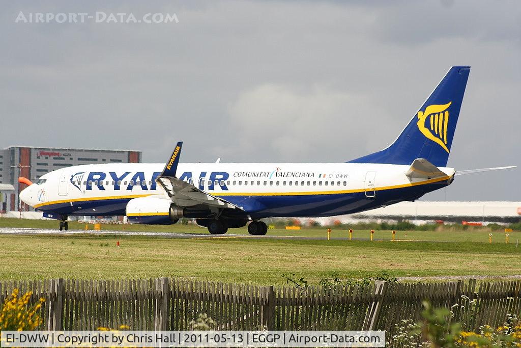 EI-DWW, 2008 Boeing 737-8AS C/N 33629, Ryanair