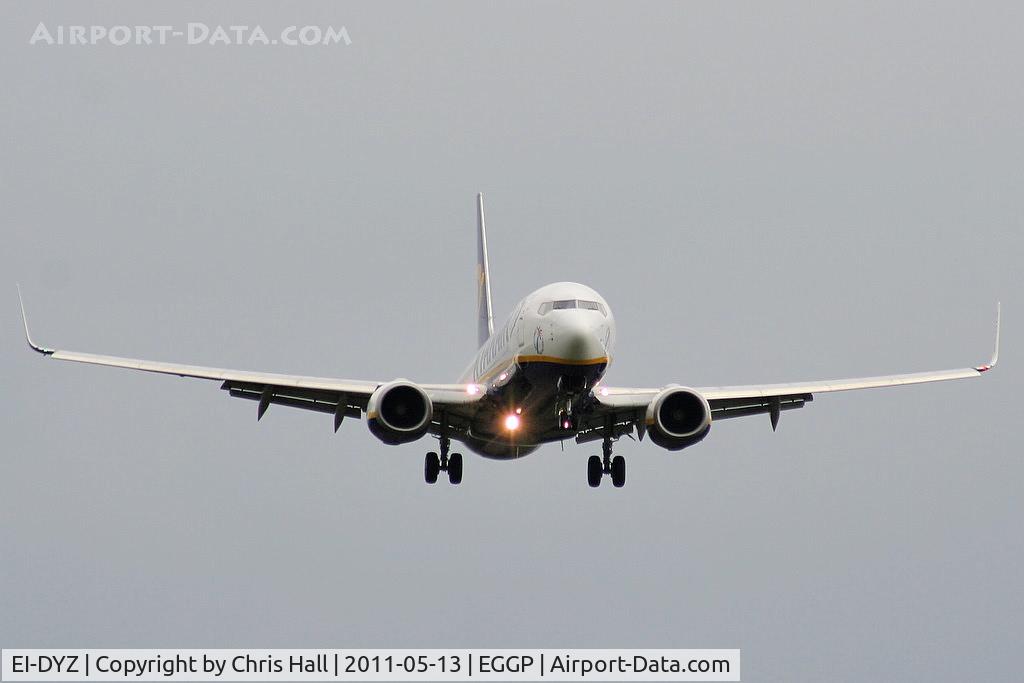 EI-DYZ, 2008 Boeing 737-8AS C/N 37518, Ryanair