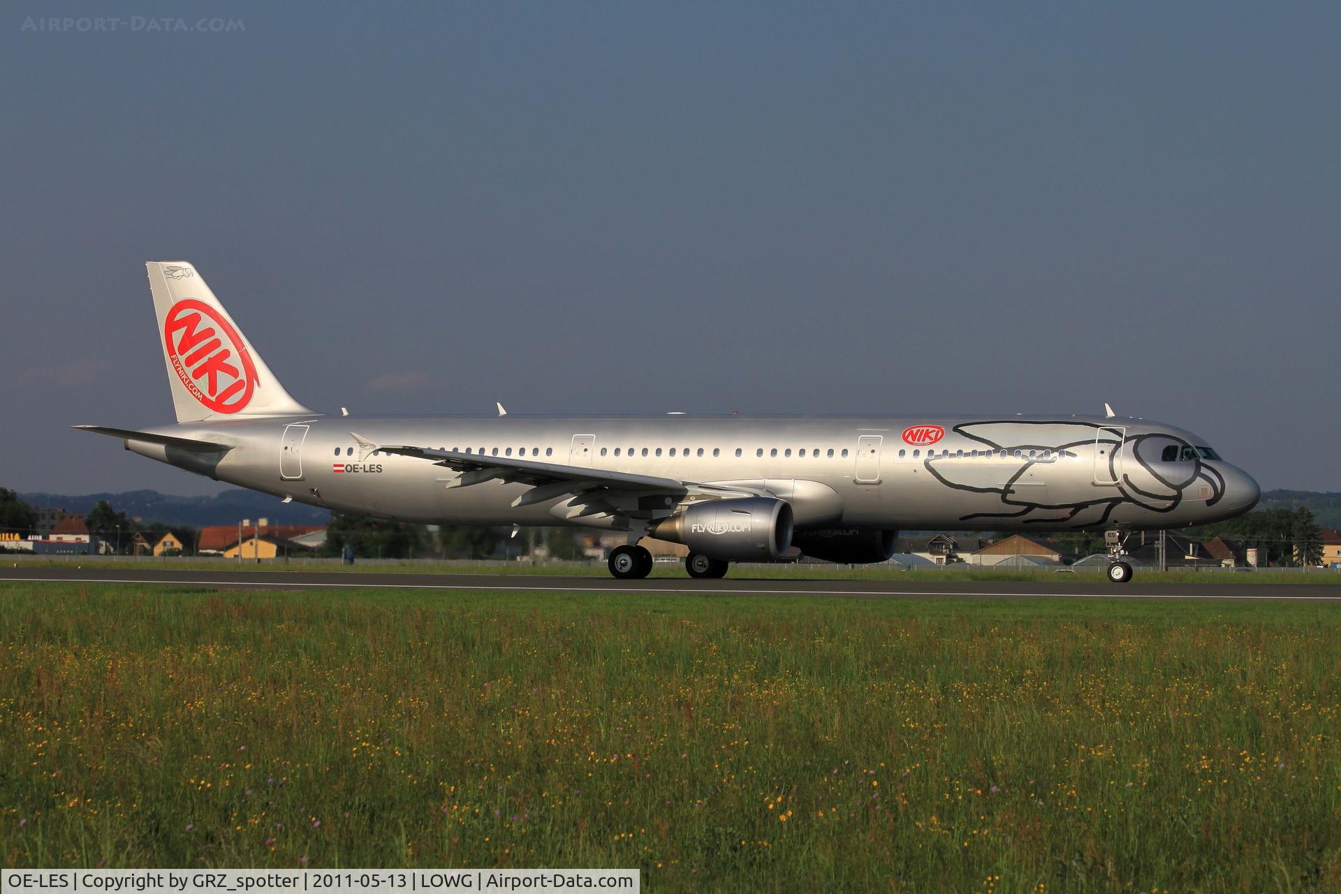 OE-LES, 2008 Airbus A321-211 C/N 3504, ...