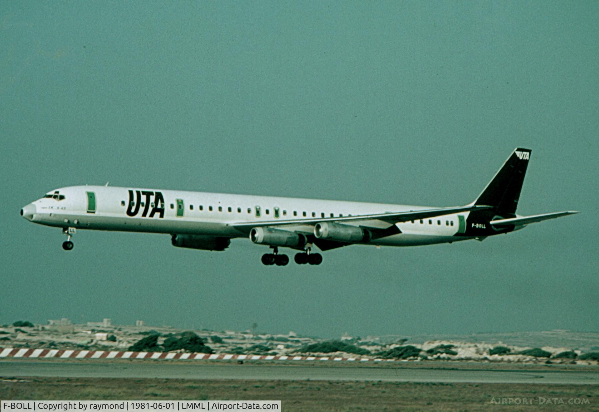 F-BOLL, 1969 Douglas DC-8-63PF C/N 46096, DC8 F-BOLL UTA
