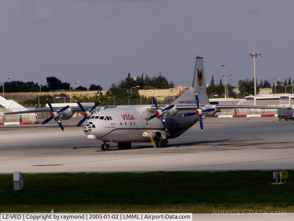 LZ-VED, 1972 Antonov An-12BP C/N 02348207, An12 Vega Airlines