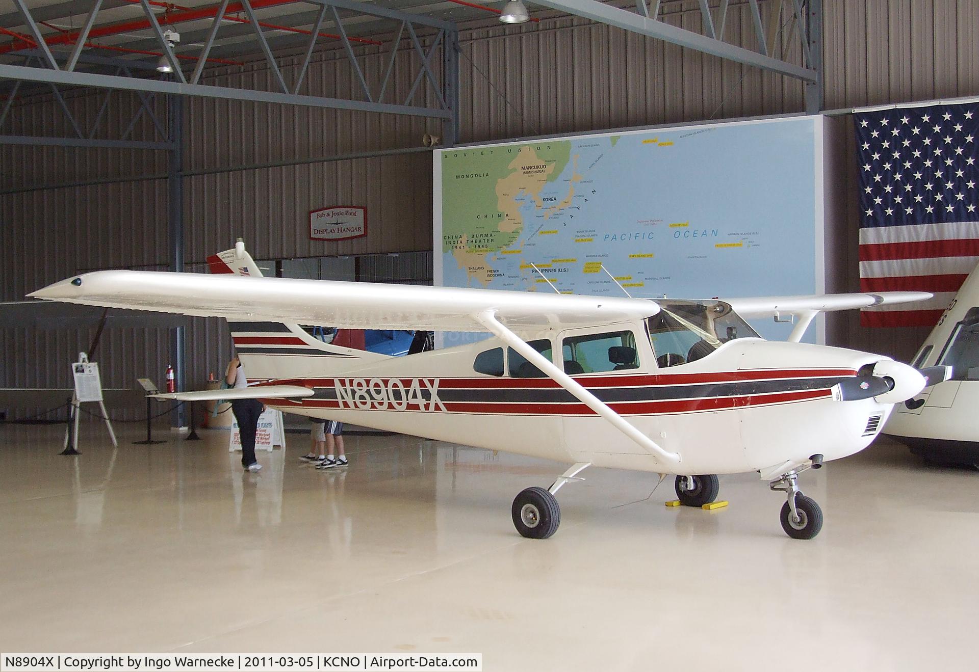 N8904X, 1961 Cessna 182D Skylane C/N 18253304, Cessna 182D Skylane at the Planes of Fame Museum, Chino CA