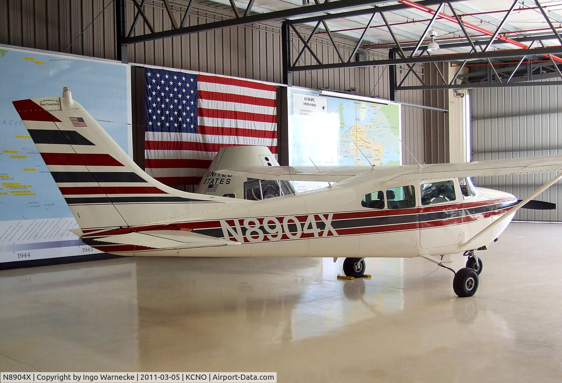 N8904X, 1961 Cessna 182D Skylane C/N 18253304, Cessna 182D Skylane at the Planes of Fame Museum, Chino CA