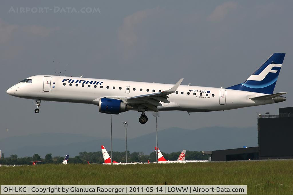 OH-LKG, 2007 Embraer 190LR (ERJ-190-100LR) C/N 19000079, OH-LKG @VIE