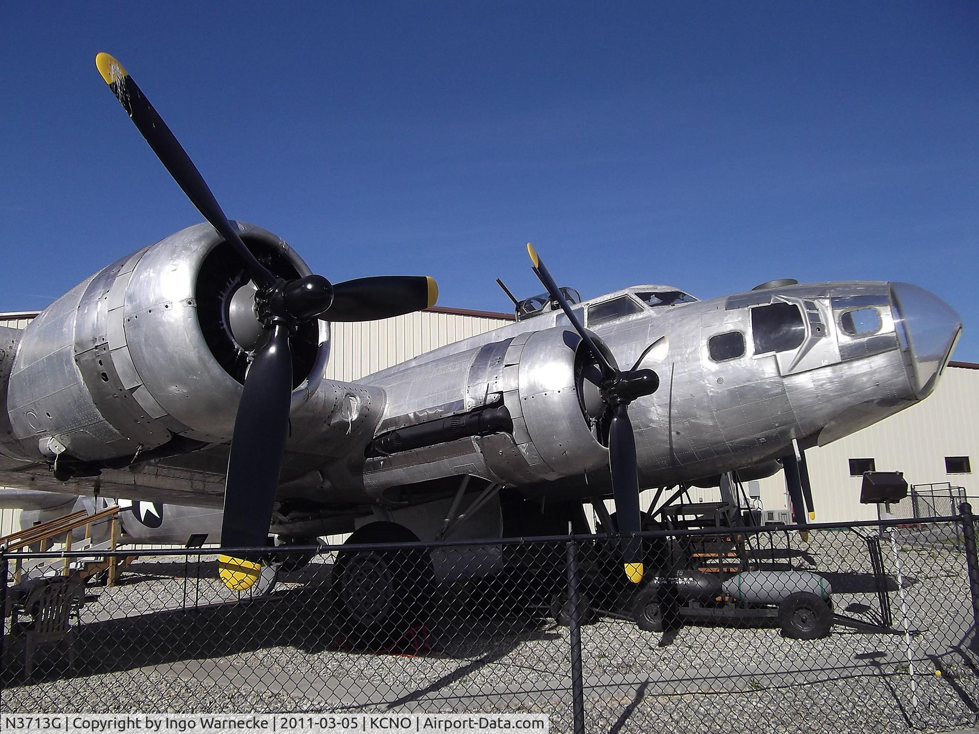 N3713G, 1960 Boeing B-17G Flying Fortress C/N 32325, Boeing B-17G Flying Fortress under restoration at the Planes of Fame Museum, Chino CA