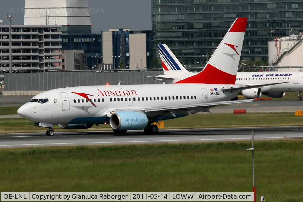 OE-LNL, 2000 Boeing 737-6Z9 C/N 30137, Austrian @ VIE