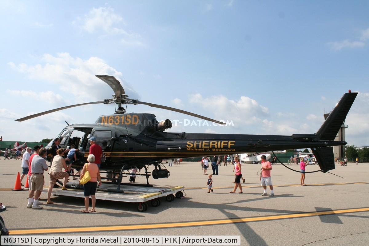N631SD, 2001 Eurocopter AS-350B-2 Ecureuil Ecureuil C/N 3389, Oakland County Sheriff