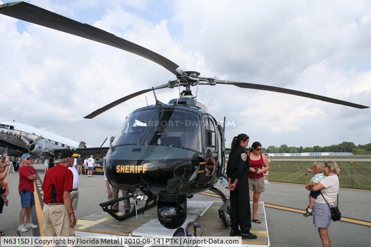N631SD, 2001 Eurocopter AS-350B-2 Ecureuil Ecureuil C/N 3389, Oakland County Sheriff