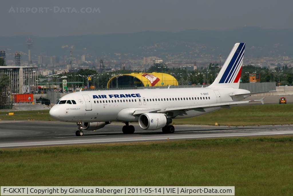 F-GKXT, 2009 Airbus A320-214 C/N 3859, Air France @ VIE
