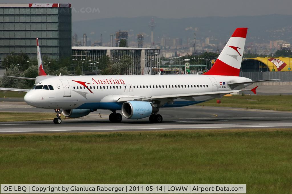OE-LBQ, 1999 Airbus A320-214 C/N 1137, Austrian @ VIE