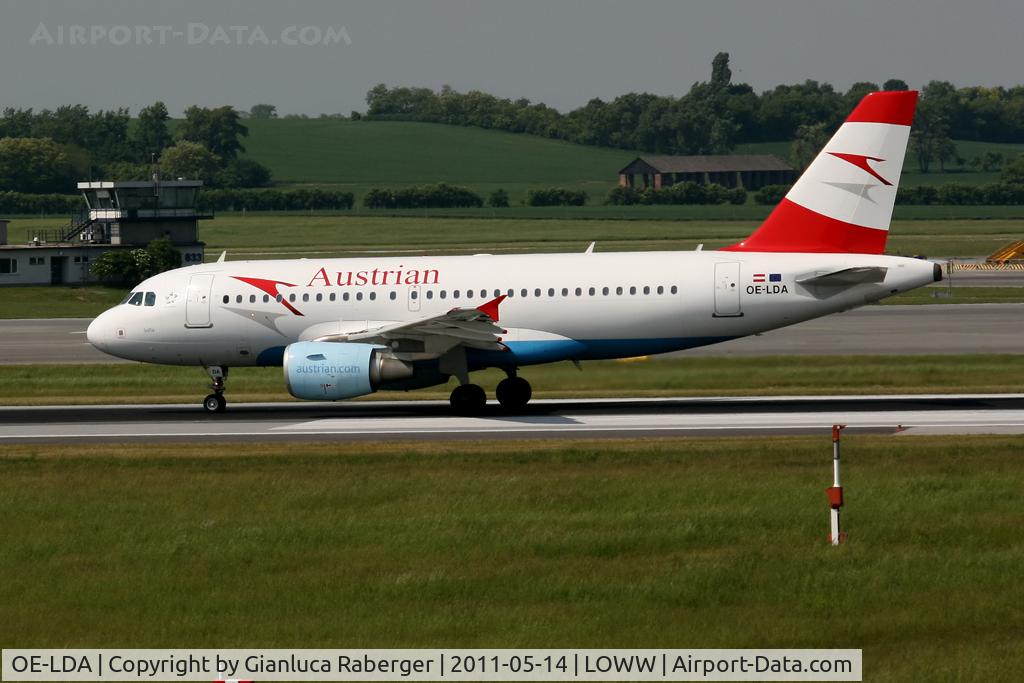 OE-LDA, 2004 Airbus A319-112 C/N 2131, Austrian @ VIE