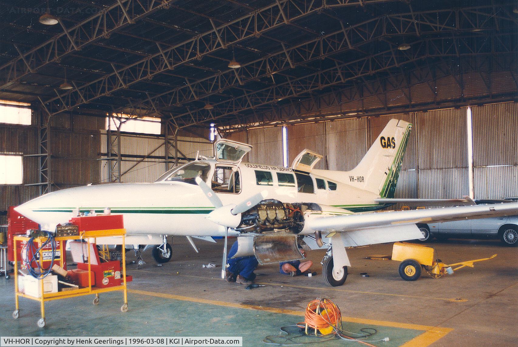 VH-HOR, Cessna 402C C/N 402C0108, Goldfield Air Services