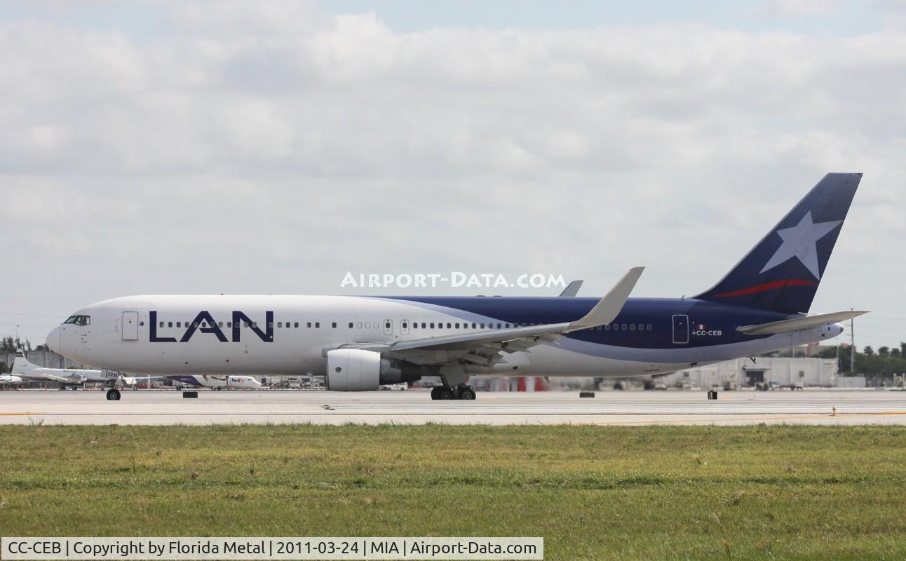 CC-CEB, 1996 Boeing 767-316/ER C/N 26327/621, Lan Peru 767-300