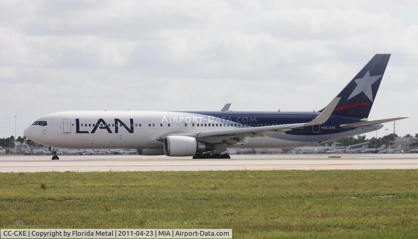 CC-CXE, 2008 Boeing 767-316/ER C/N 35696, LAN 767-300