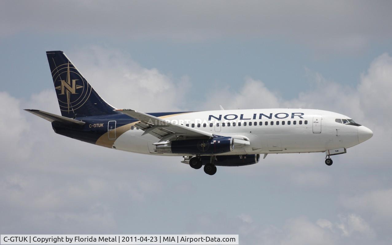 C-GTUK, 1983 Boeing 737-2B6C C/N 23049, Nolinor flying for Insel Air
