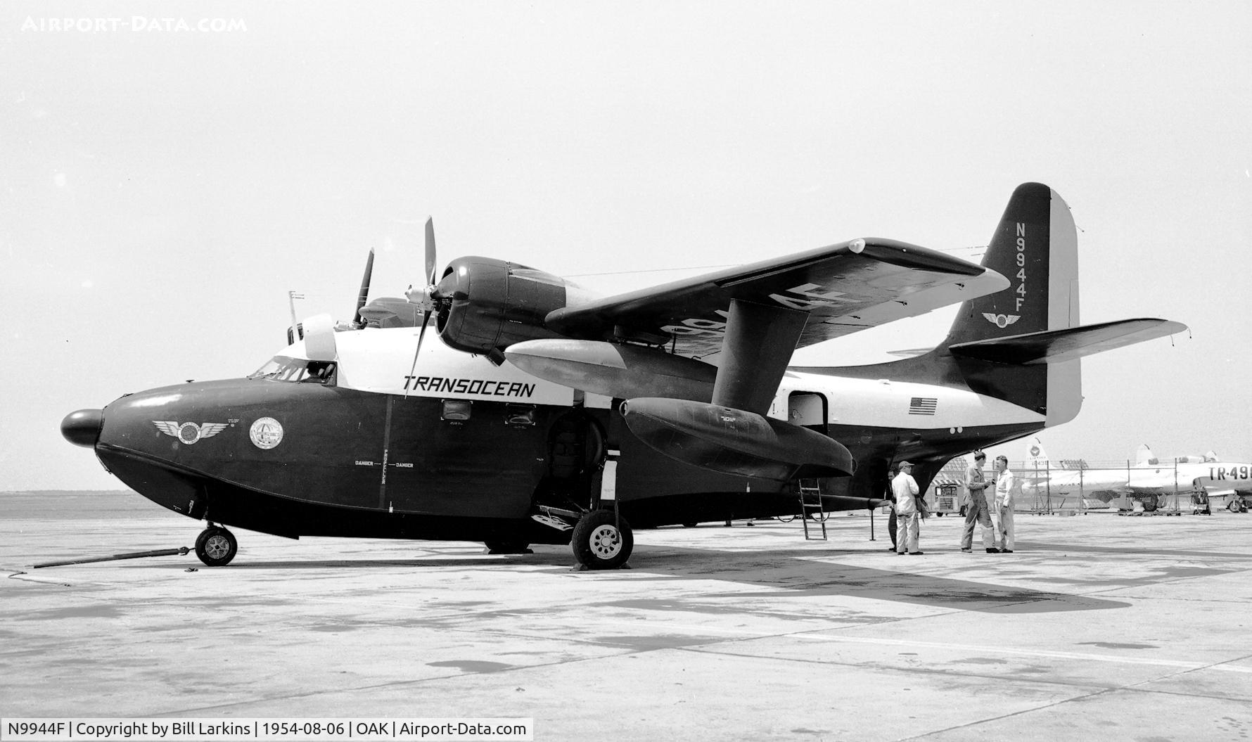 N9944F, Grumman SA-16A Albatross C/N 20, Transocean Air Lines
