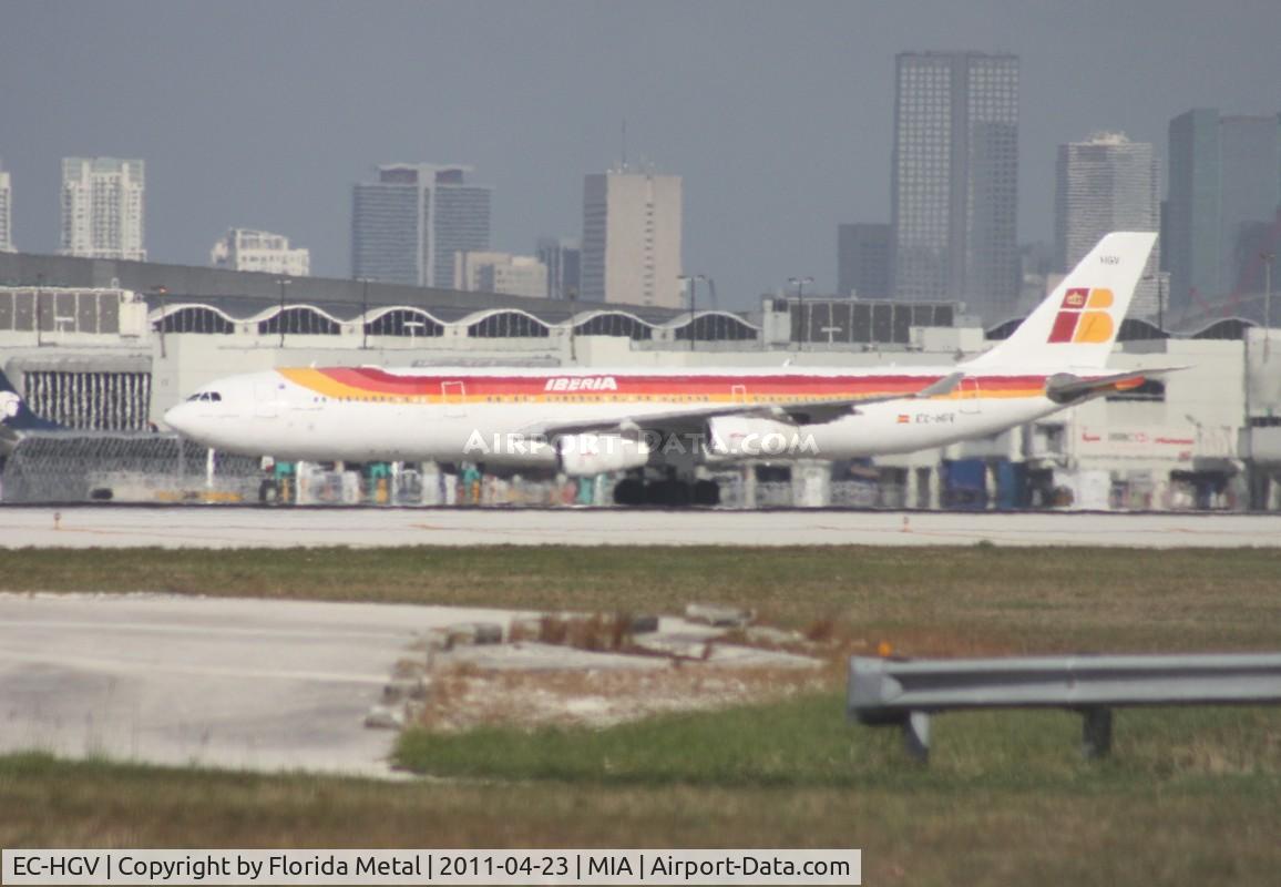 EC-HGV, 2000 Airbus A340-313X C/N 329, Iberia A340-300