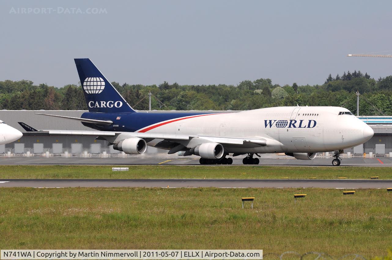 N741WA, 1993 Boeing 747-4H6 C/N 25702, World Airways