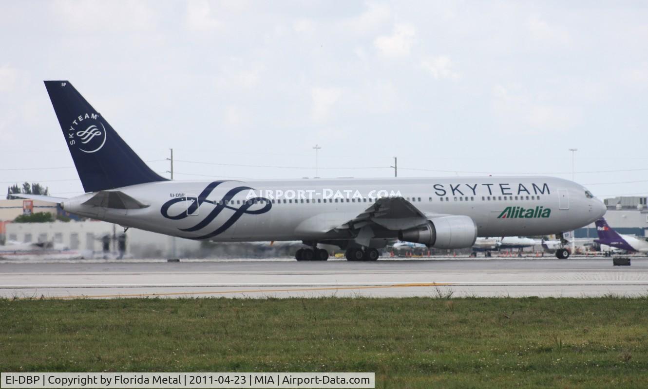 EI-DBP, 1992 Boeing 767-35H/ER C/N 26389, Alitalia Skyteam 767-300