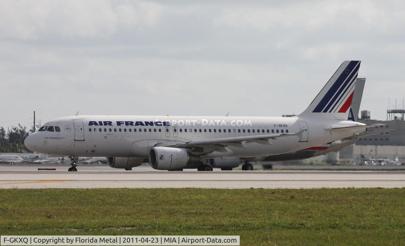 F-GKXQ, 2009 Airbus A320-214 C/N 3777, Air France A320