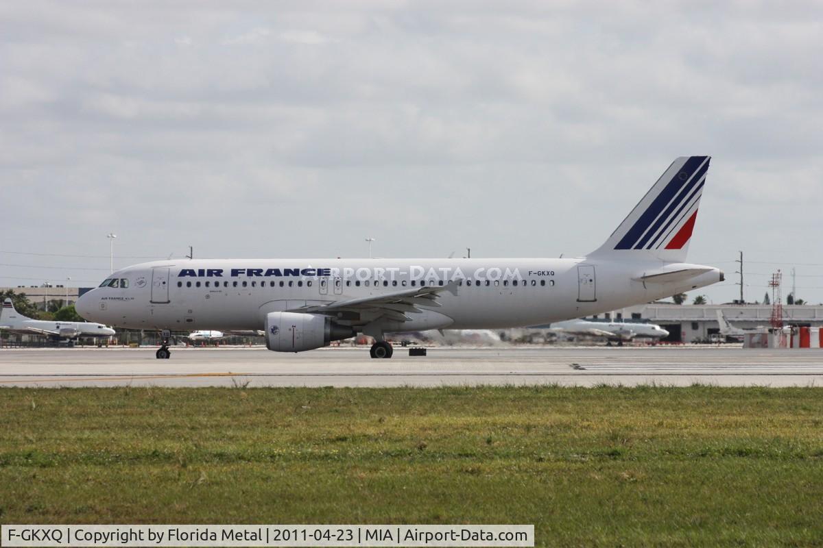 F-GKXQ, 2009 Airbus A320-214 C/N 3777, Air France A320
