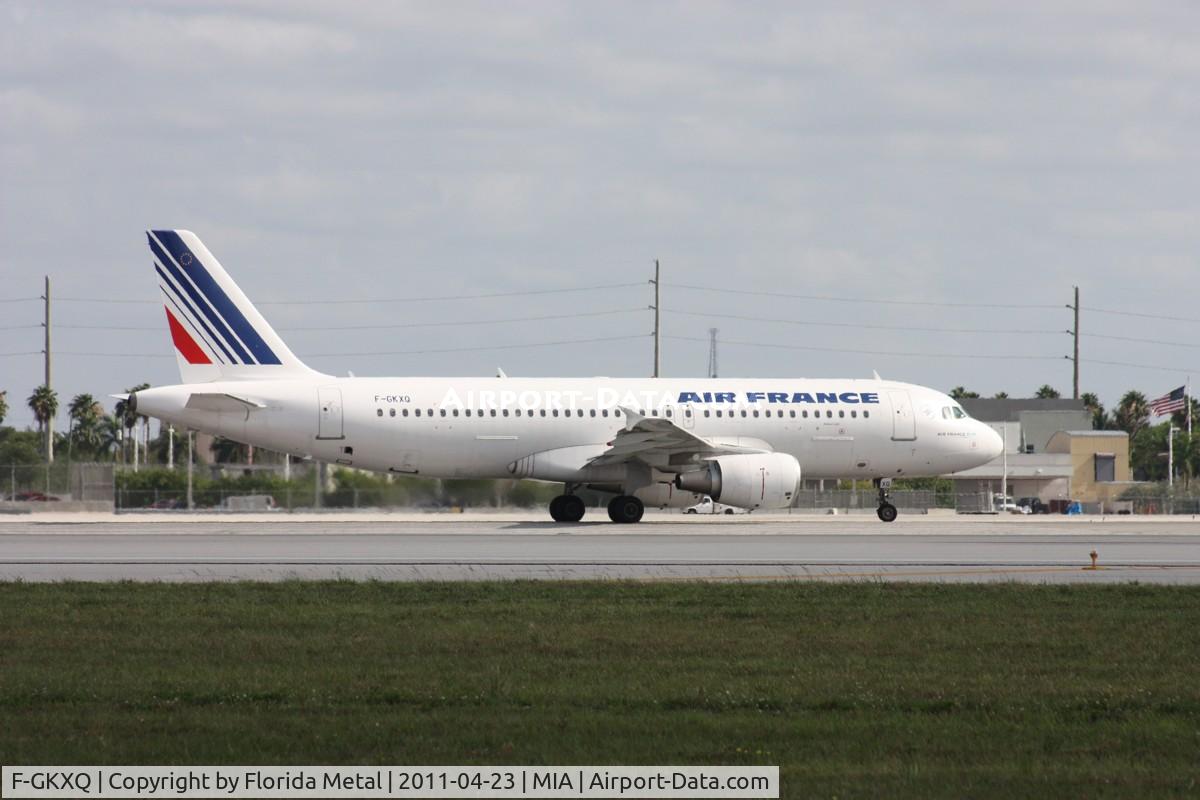 F-GKXQ, 2009 Airbus A320-214 C/N 3777, Air France A320