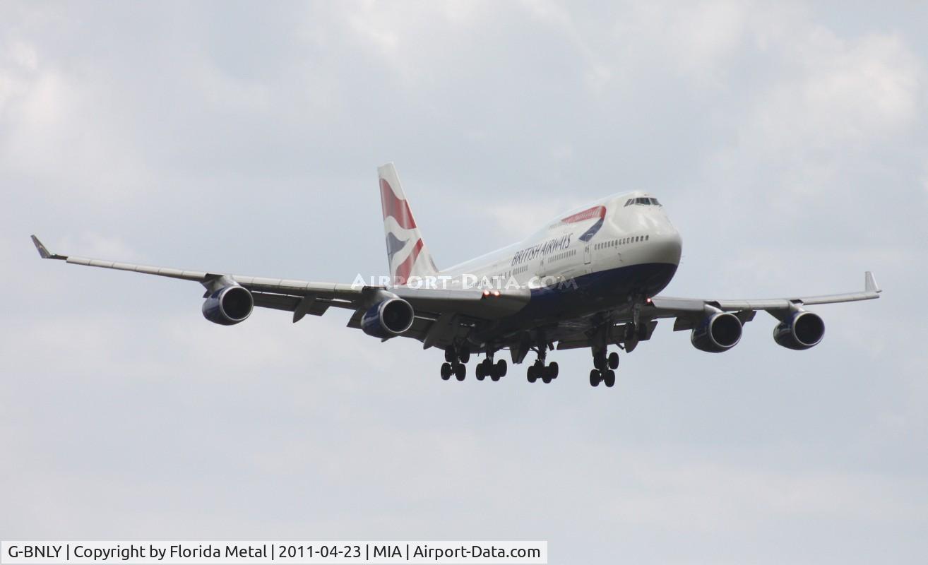 G-BNLY, 1993 Boeing 747-436 C/N 27090, British 747-400