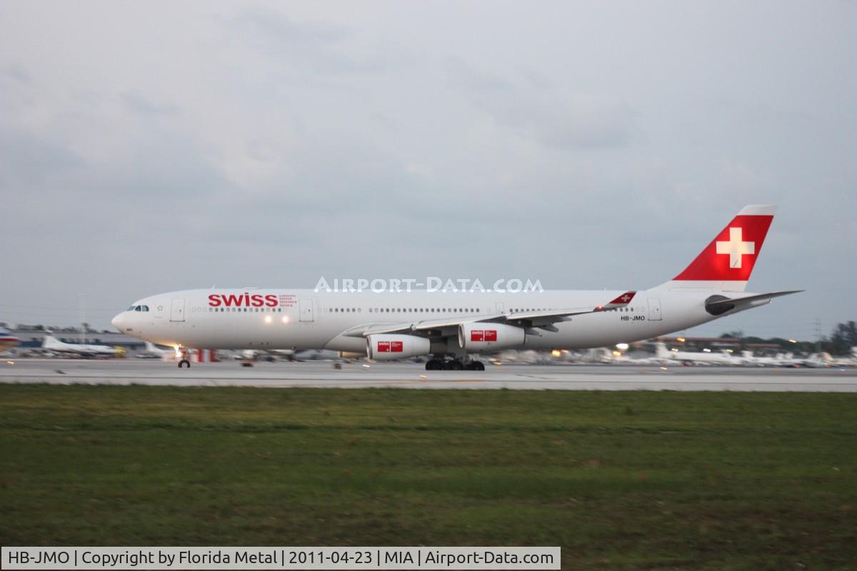 HB-JMO, 1997 Airbus A340-313 C/N 179, Swiss A340