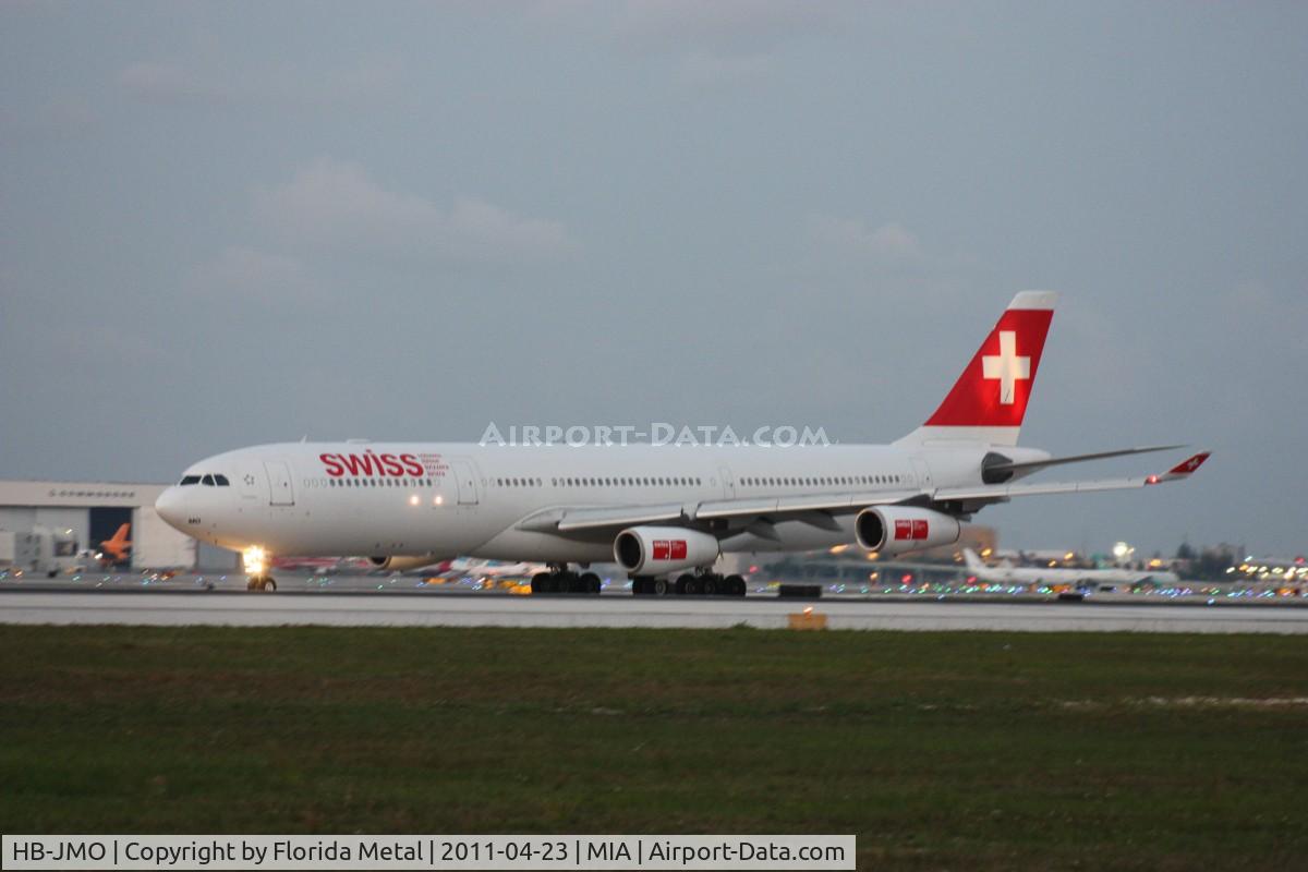 HB-JMO, 1997 Airbus A340-313 C/N 179, Swiss A340