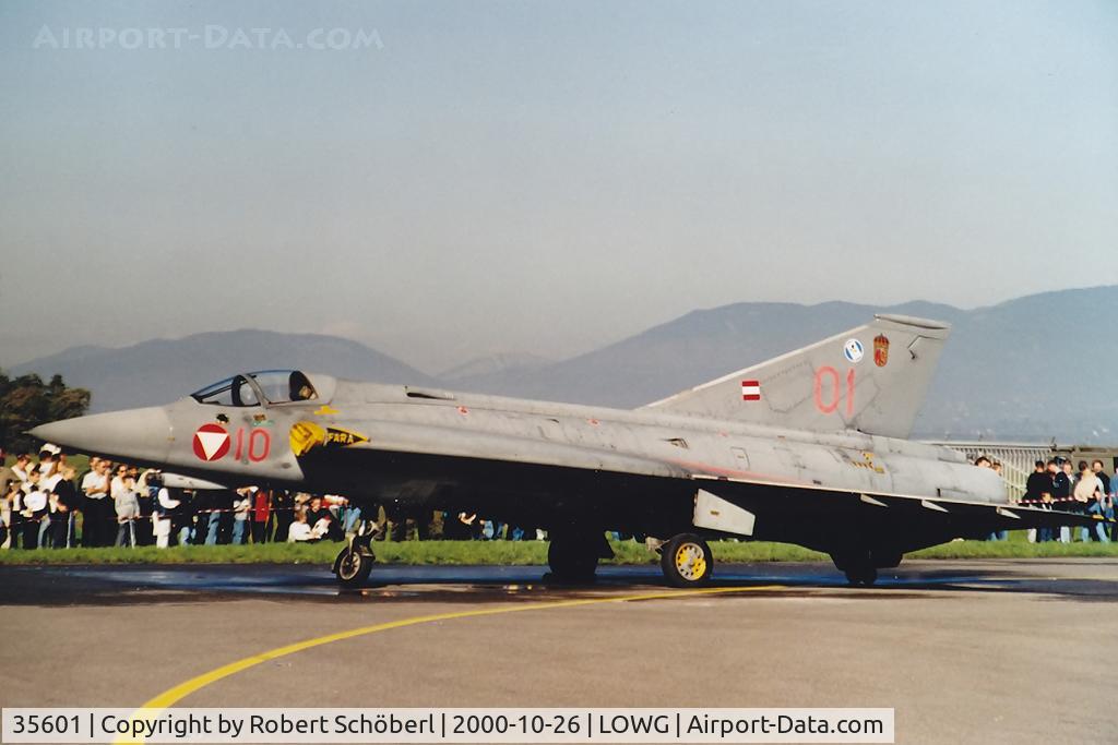 35601, 1970 Saab J-35J Draken C/N 35-601, 35601
