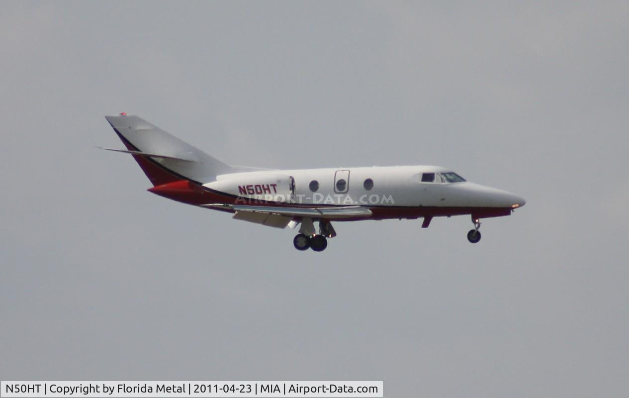 N50HT, Dassault-Breguet Falcon 10 C/N 163, Falcon 10