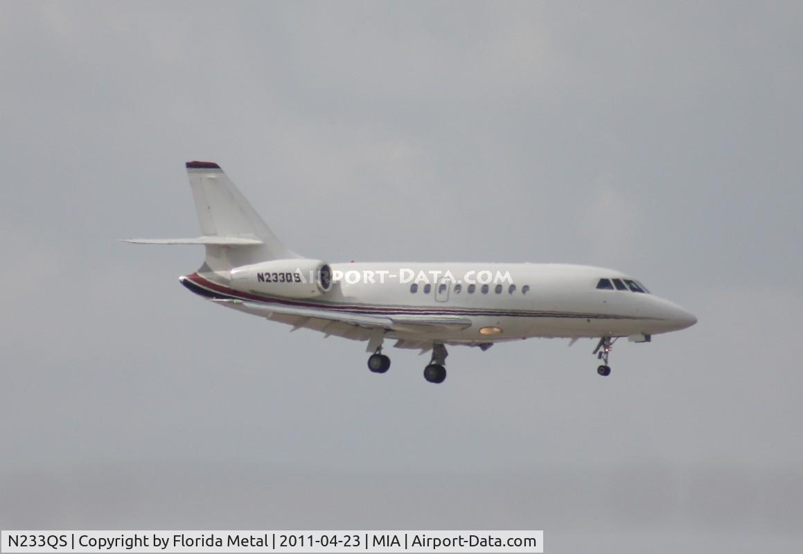 N233QS, 2006 Dassault Falcon 2000EX C/N 91, Net Jets Falcon 2000EX