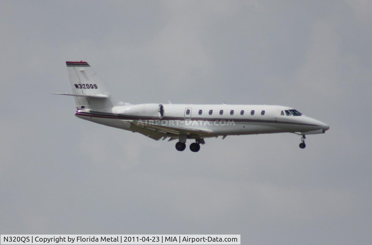 N320QS, 2007 Cessna 680 Citation Sovereign C/N 680-0169, Net Jets C680