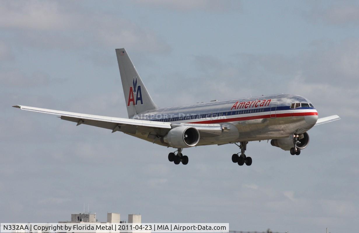 N332AA, 1987 Boeing 767-223 C/N 22331, American 767-200