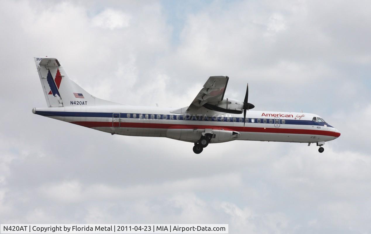 N420AT, 1994 ATR 72-212 C/N 420, Eagle ATR 72