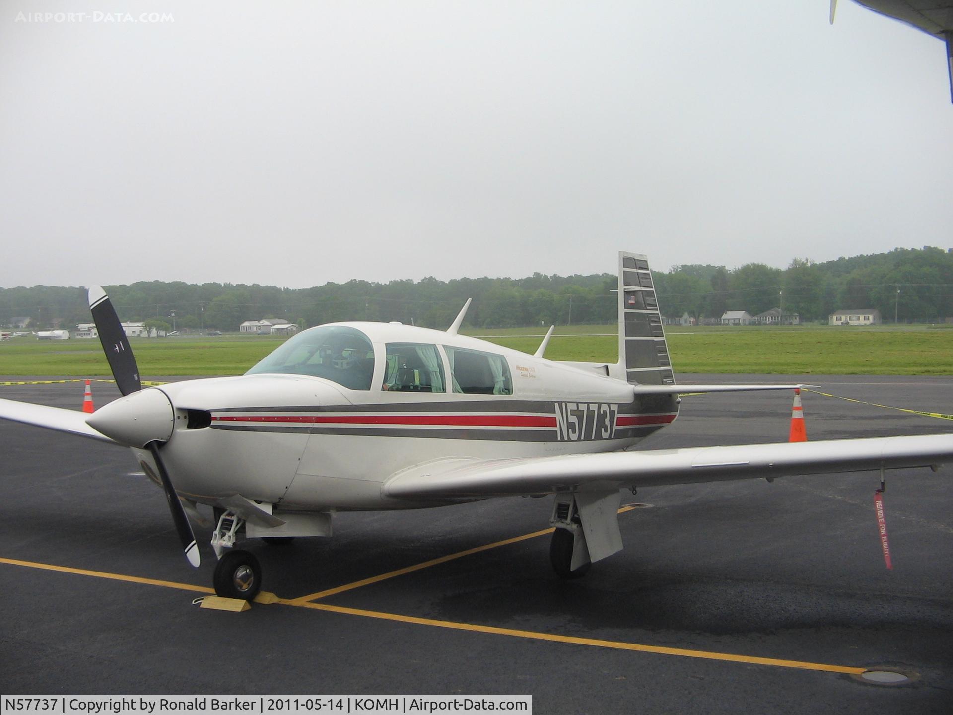 N57737, 1984 Mooney M20J 201 C/N 24-1503, Orange County Airport Day