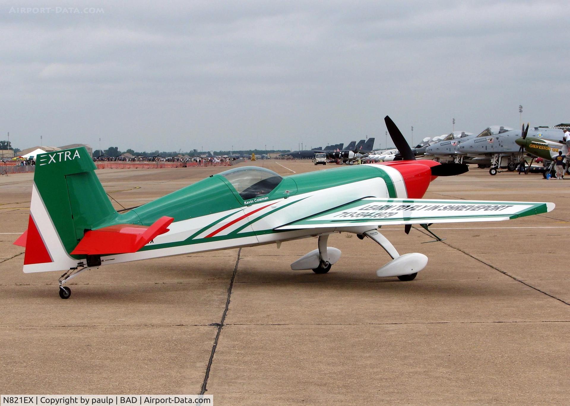 N821EX, 2006 Extra EA-300S C/N 1035, Barksdale Air Force Base 2011