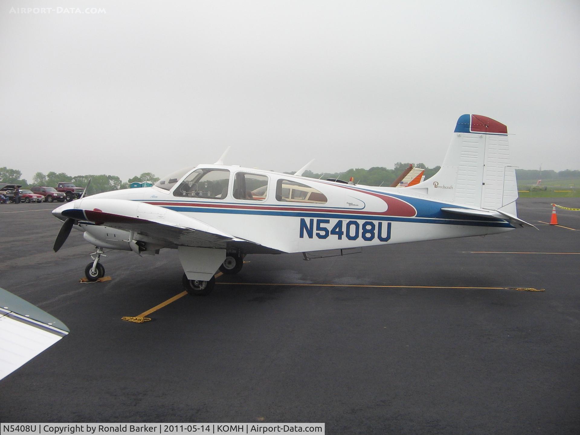 N5408U, 1967 Beech D95A Travel Air C/N TD-698, Orange County Airport Day