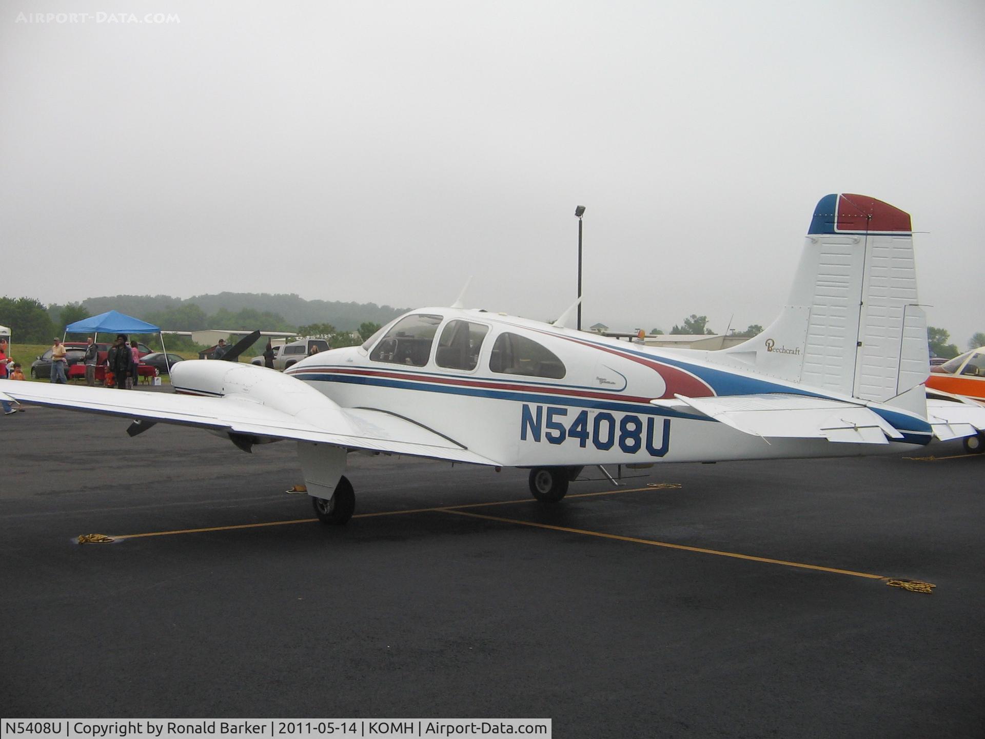 N5408U, 1967 Beech D95A Travel Air C/N TD-698, Orange County Airport Day