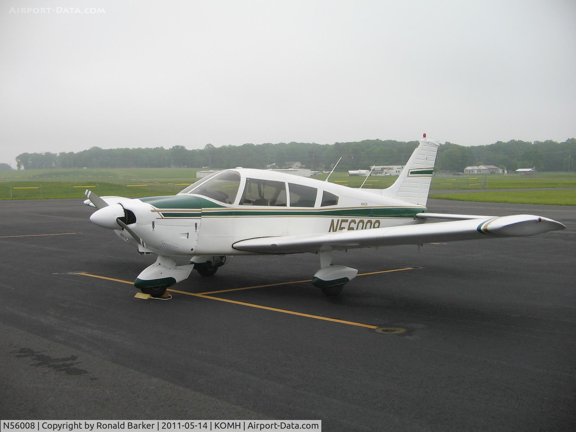 N56008, 1973 Piper PA-28-180 Cherokee C/N 28-7305517, Orange County Airport Day