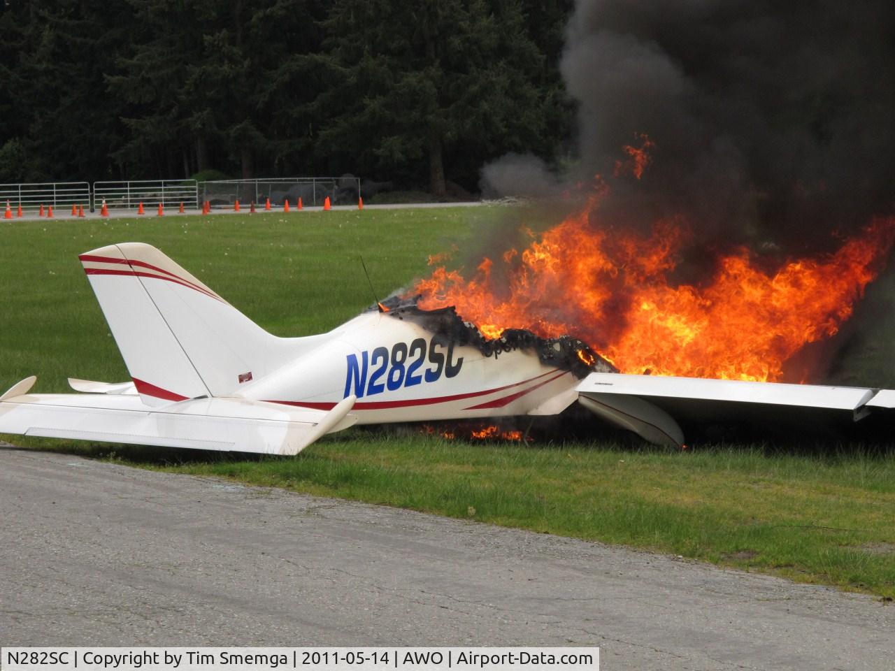 N282SC, 2006 CZAW SportCruiser C/N 06SC006, Crash and burn