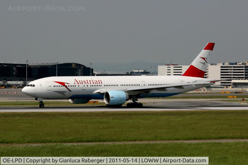 OE-LPD, 2006 Boeing 777-2Z9/ER C/N 35960, Austrian @ VIE