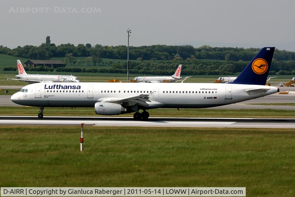 D-AIRR, 1995 Airbus A321-131 C/N 0567, Lufthansa @ VIE