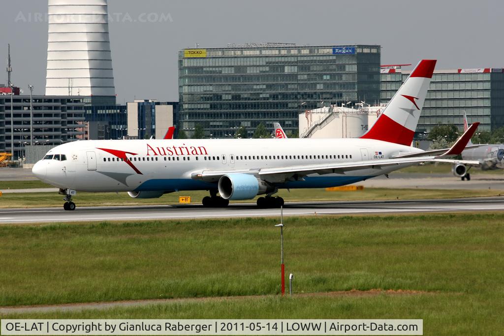 OE-LAT, 1991 Boeing 767-31A C/N 25273, Austrian @ VIE