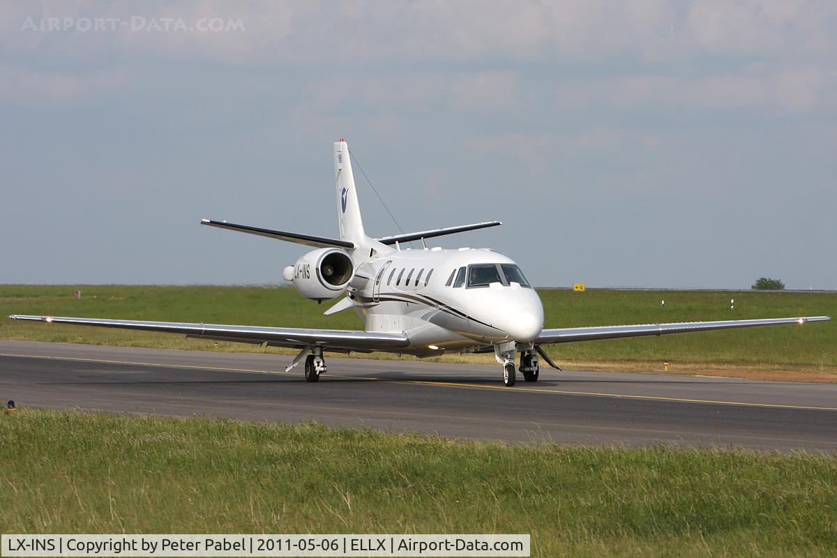 LX-INS, 2007 Cessna 560 Citation Excel C/N 560-5727, LUX