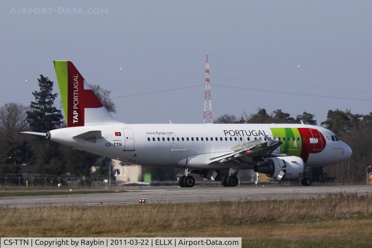 CS-TTN, 1999 Airbus A319-111 C/N 1120, Algarve Express
